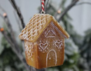 Gingerbread House hanging tree decoration